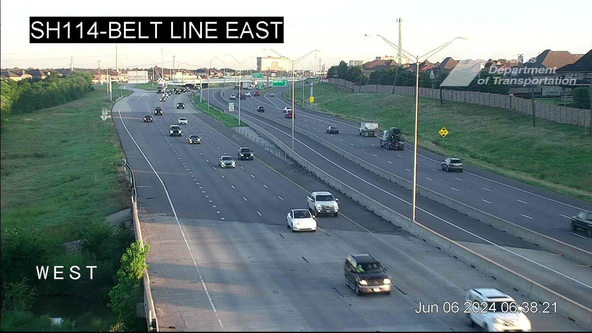 Traffic Cam Irving › East: SH 114 @ Belt Line East