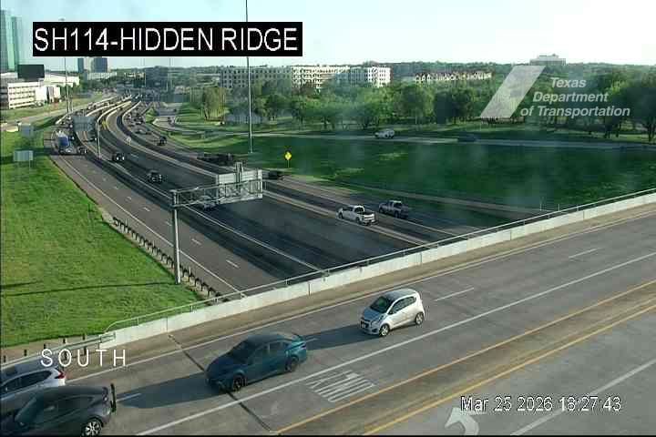 Traffic Cam Las Colinas › East: SH 114 @ Hidden Ridge