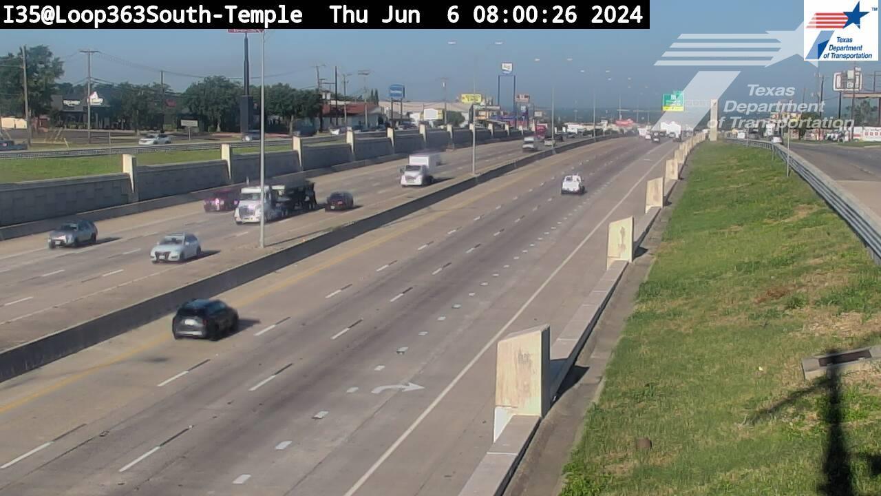 Traffic Cam Temple › South: I35@Loop363South