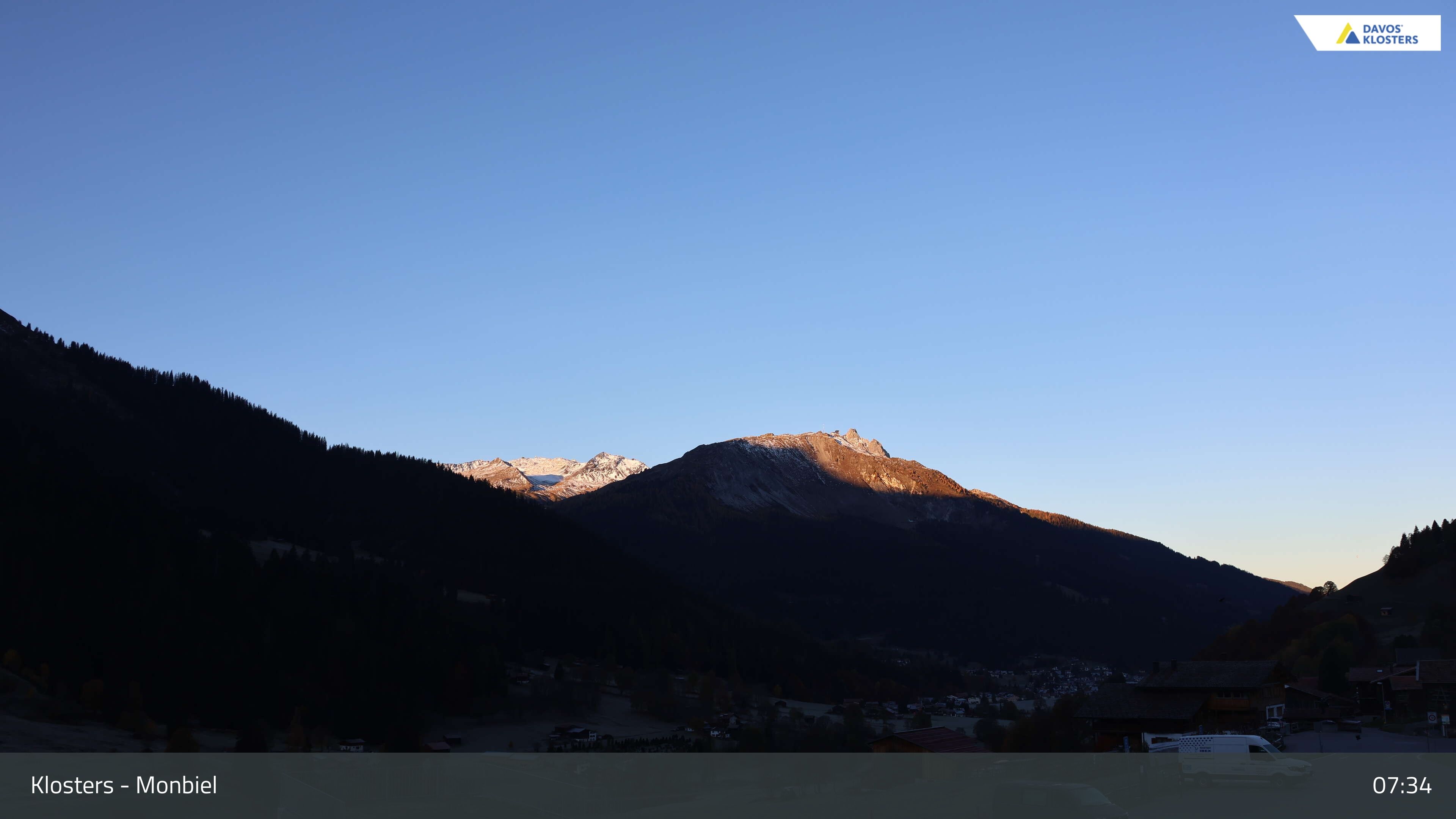 Klosters: Monbiel Parkplatz