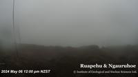 Taupo District: Ruapehu & Ngauruhoe volcano - Day time