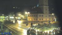 Brasov: Public Place - Council Square (Piața Sfatului) - Council Square (Piața Sfatului), Black Church, indoor and outdoor terraces and restaurants, the Orthodox Cathedral, Mount Tâmpa