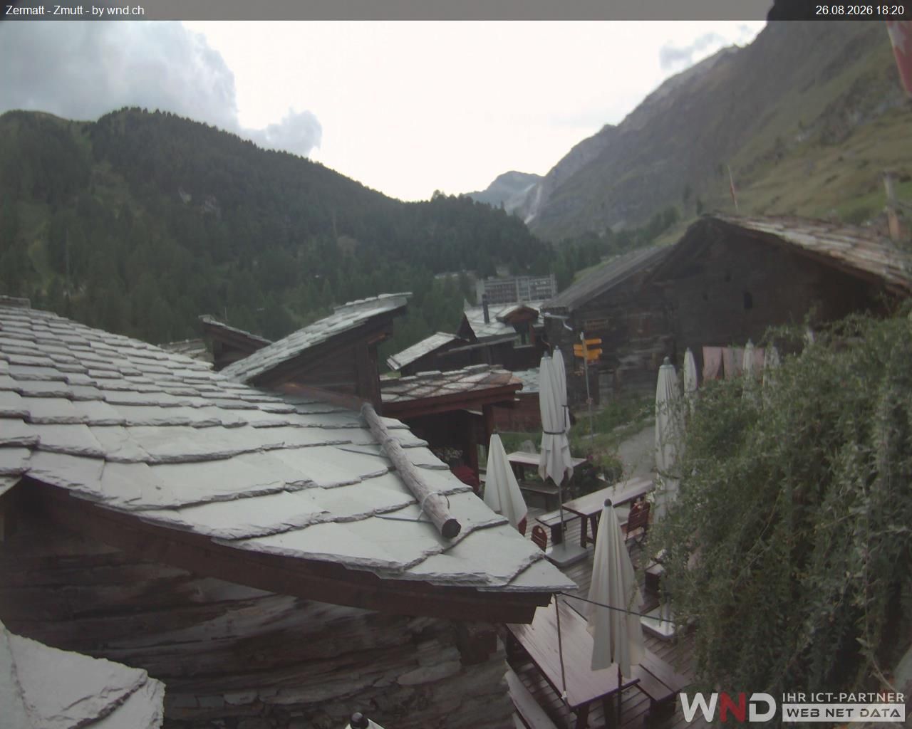 Traffic Cam Blatten › South: Zermatt, Zmutt