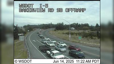Bellingham: I-5 at MP 2576: Bakerview, SB Offramp