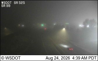 Traffic Cam Brier: SR 525 at MP 2.8: SR 99 Interchange