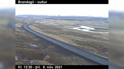 Vue webcam de jour à partir de Þórshöfn: Hámundarstaðaháls