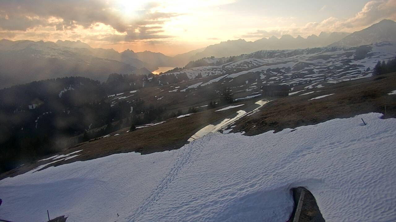 Wartau › Westen: Seilbahn Palfries - Churfirsten