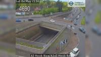 Sutton: A3 Hook Rise/A243 Hook Rd - Day time