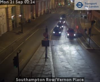 Traffic Cam London: Sthampton Row/Vernon Plc