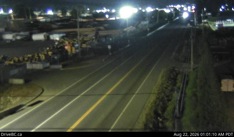 Traffic Cam Sumas › North: Hwy 11 at Farmer Rd, looking north