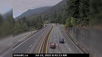 Lions Bay › North: , Hwy , in - looking north