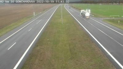 Vista de cámara web de luz diurna desde Goncharovka: M2 30 km