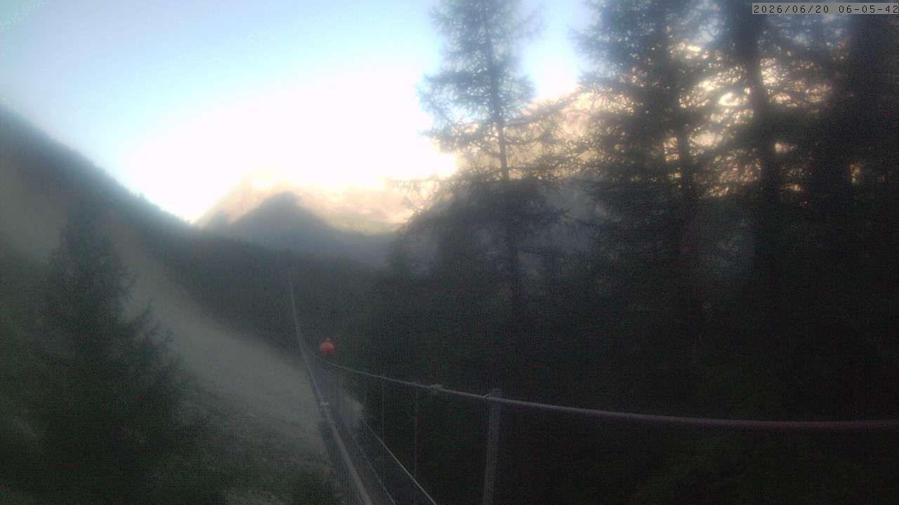 Randa: Charles Kuonen Suspension Bridge