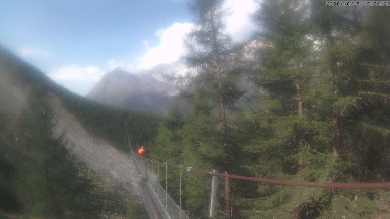 Randa: Charles Kuonen Suspension Bridge