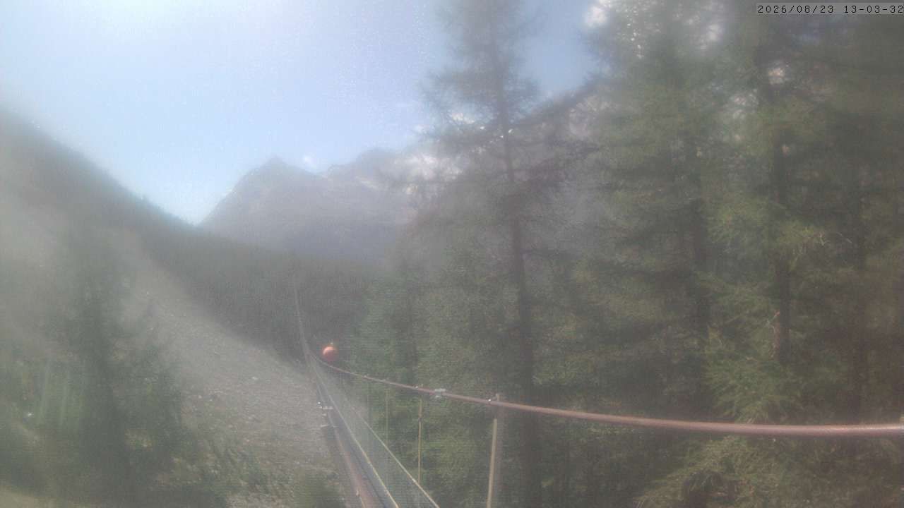 Randa: Charles Kuonen Suspension Bridge