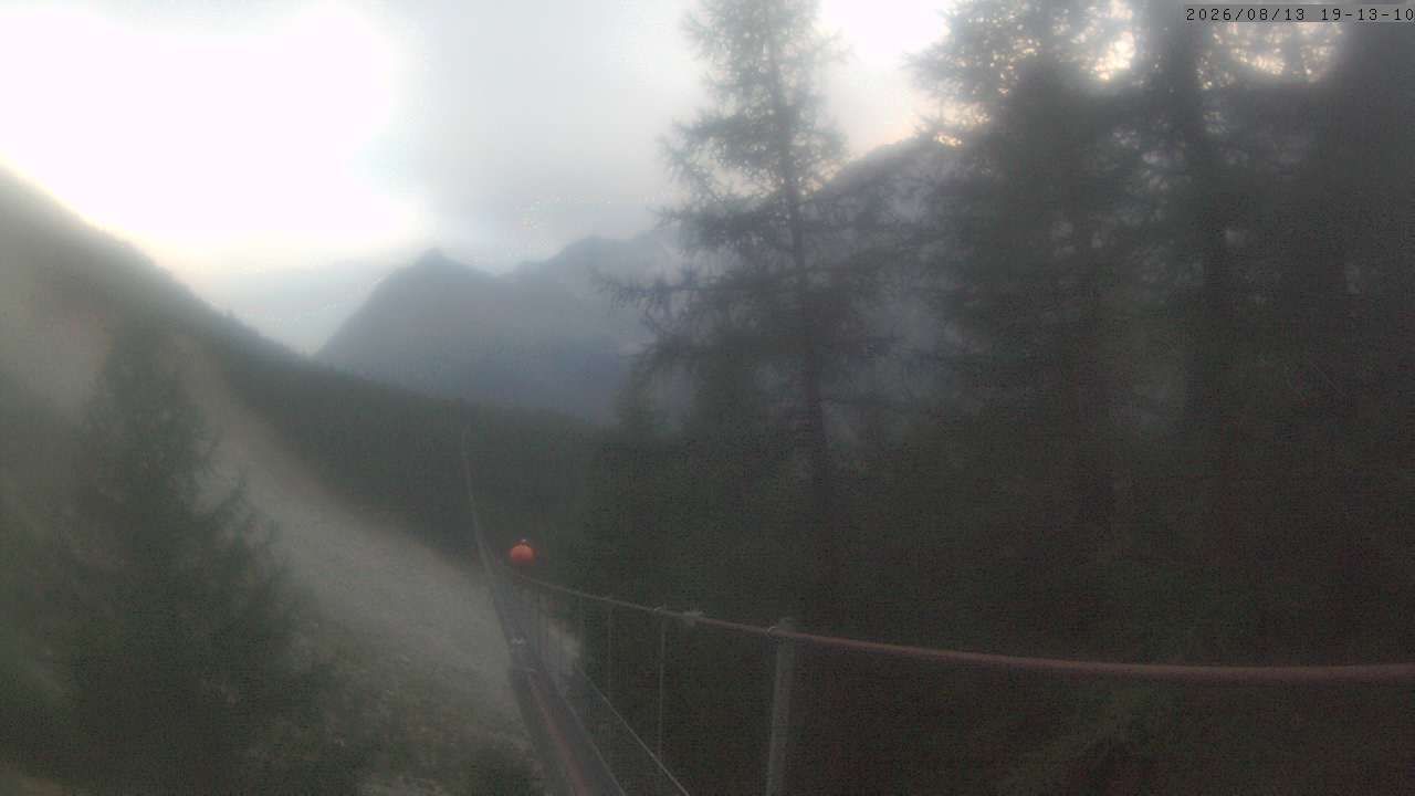 Randa: Charles Kuonen Suspension Bridge