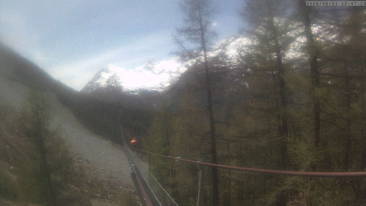 Randa: Charles Kuonen Suspension Bridge