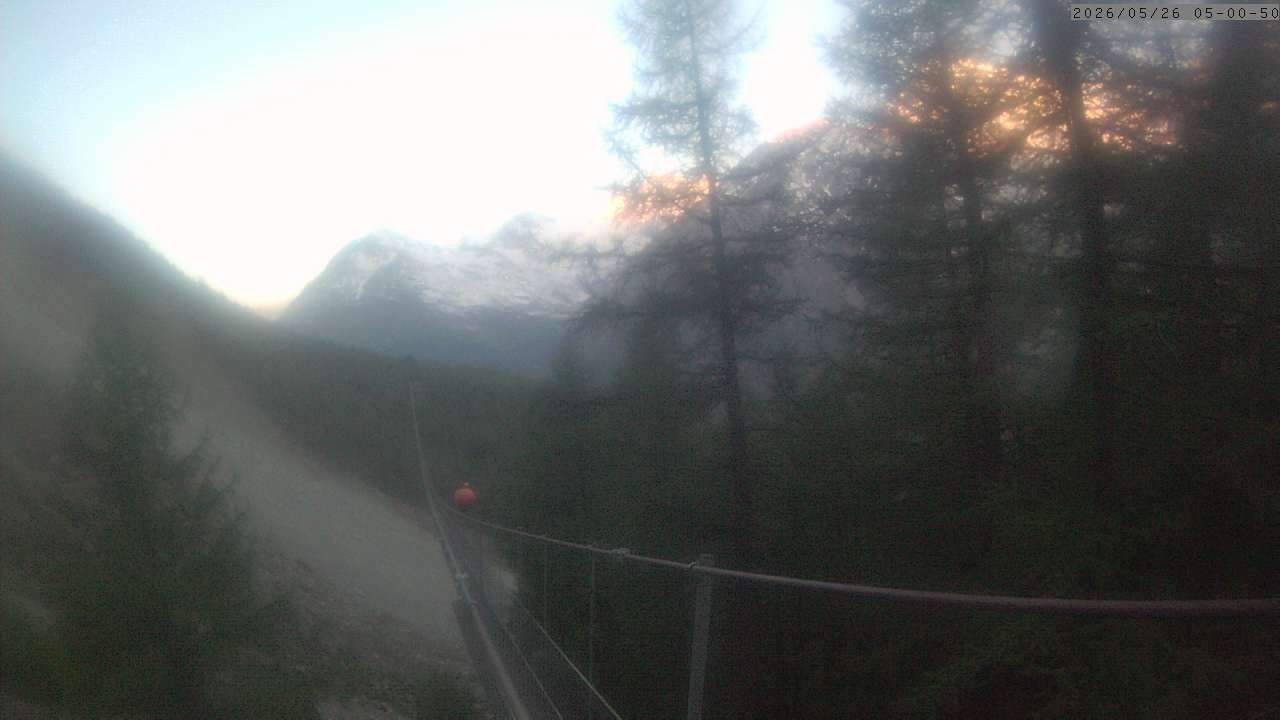 Randa: Charles Kuonen Suspension Bridge