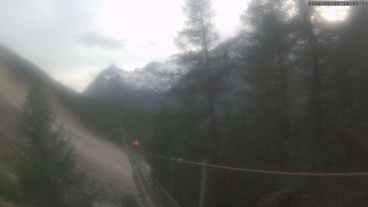 Randa: Charles Kuonen Suspension Bridge