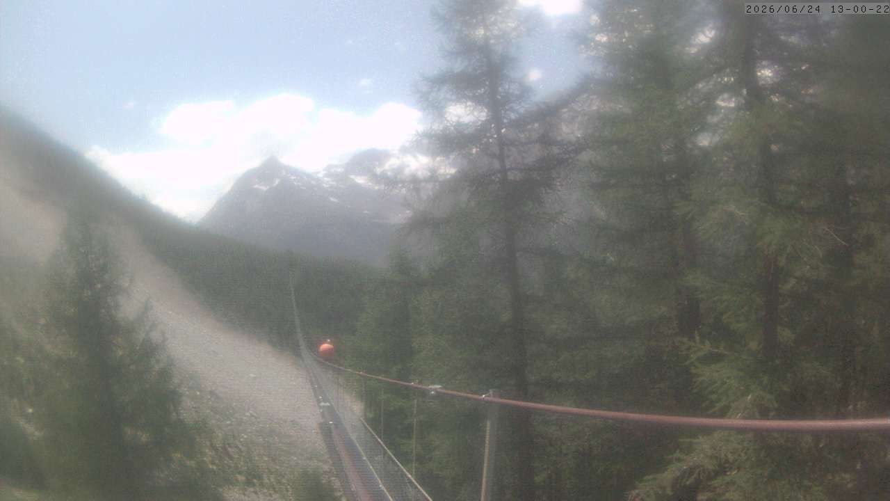 Randa: Charles Kuonen Suspension Bridge