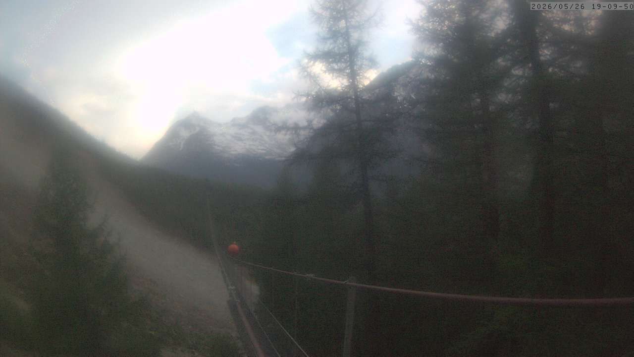 Randa: Charles Kuonen Suspension Bridge