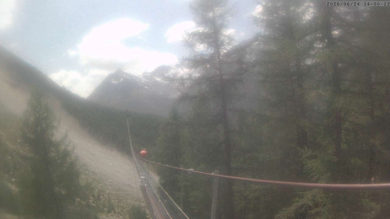 Randa: Charles Kuonen Suspension Bridge