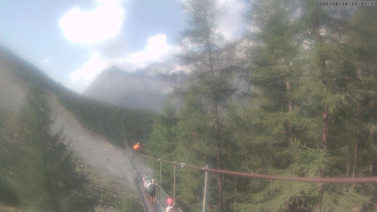 Randa: Charles Kuonen Suspension Bridge