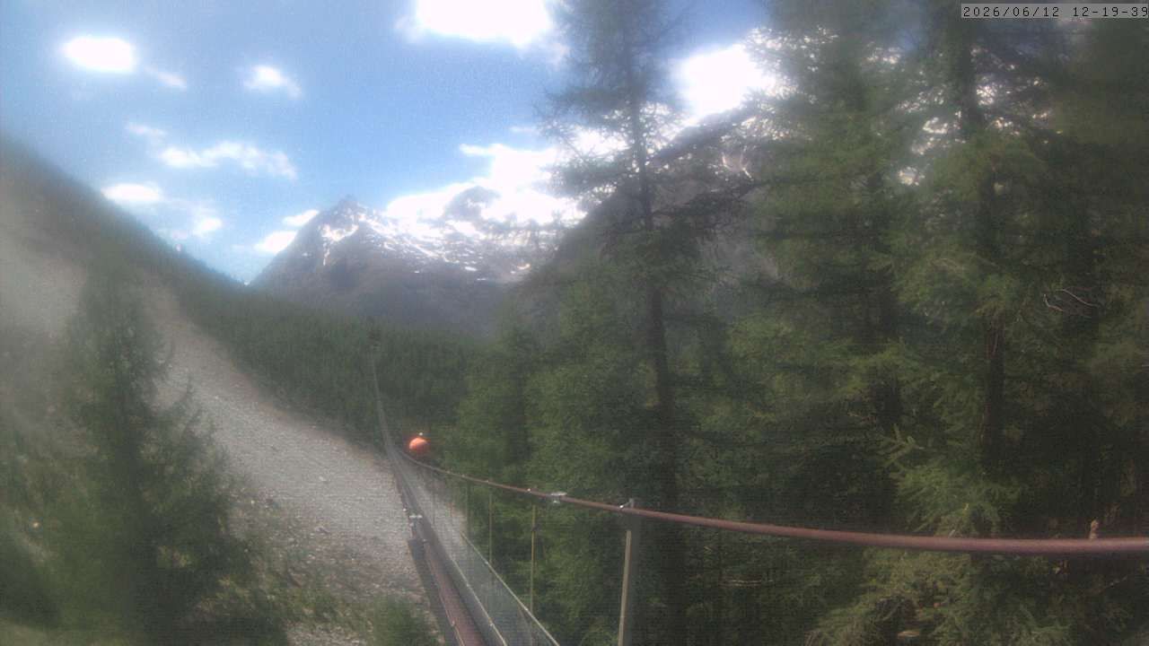 Randa: Charles Kuonen Suspension Bridge