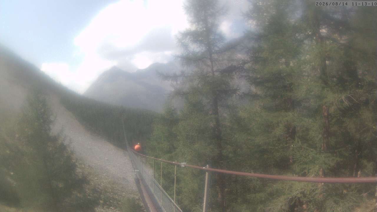 Randa: Charles Kuonen Suspension Bridge