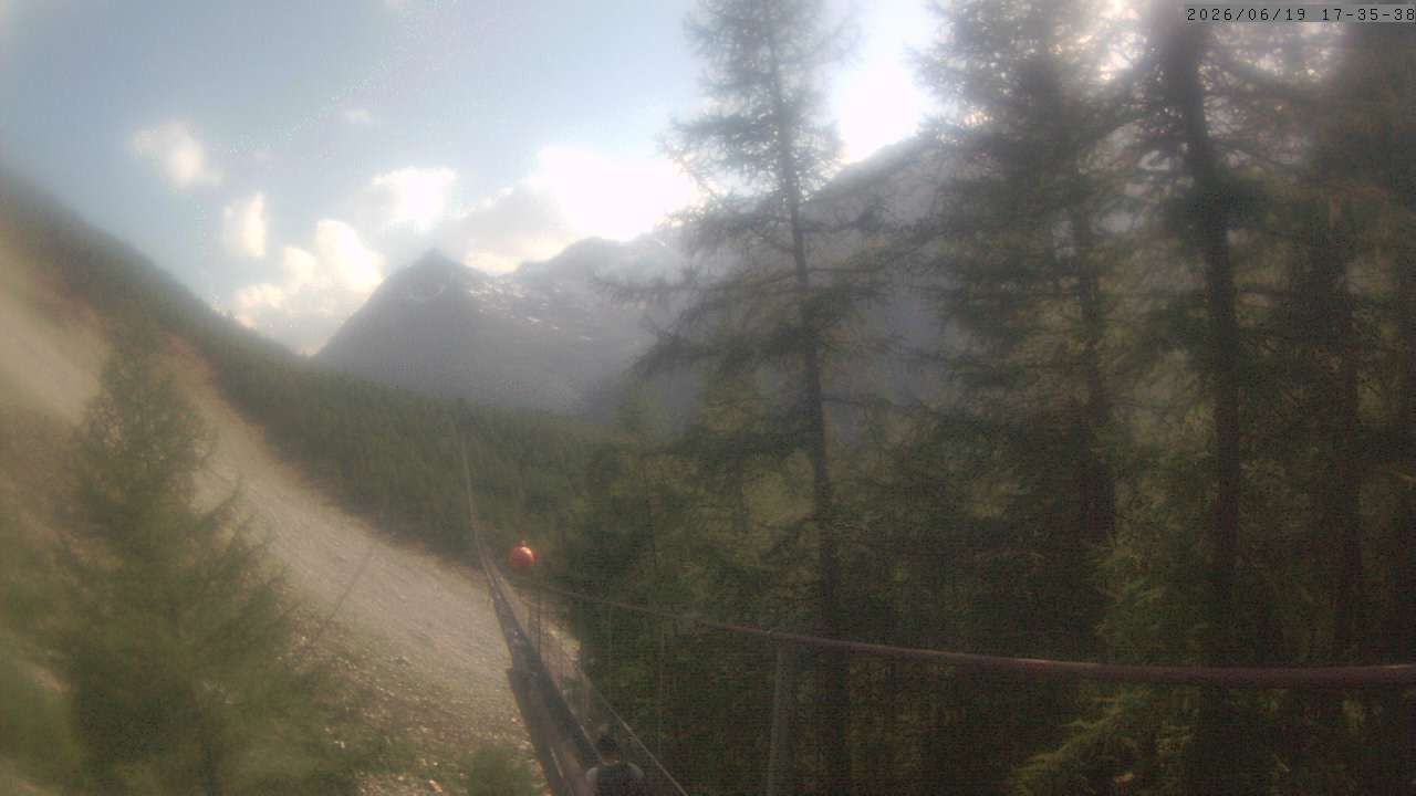 Randa: Charles Kuonen Suspension Bridge