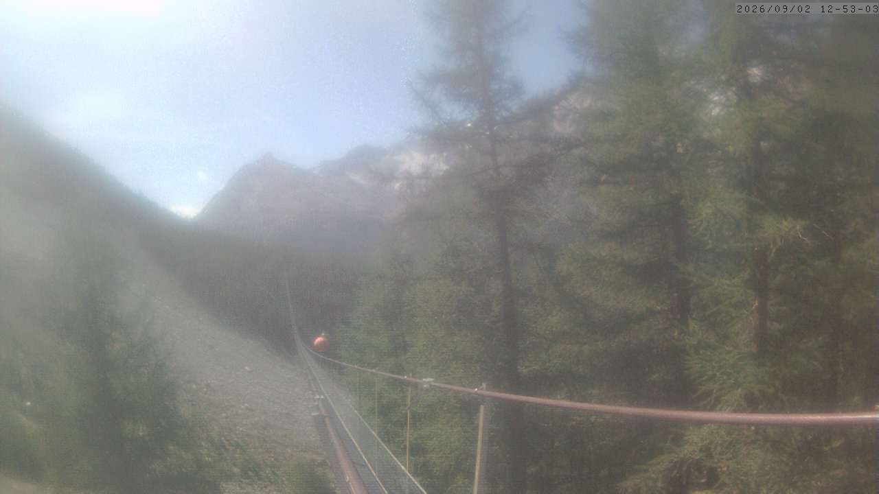 Randa: Charles Kuonen Suspension Bridge
