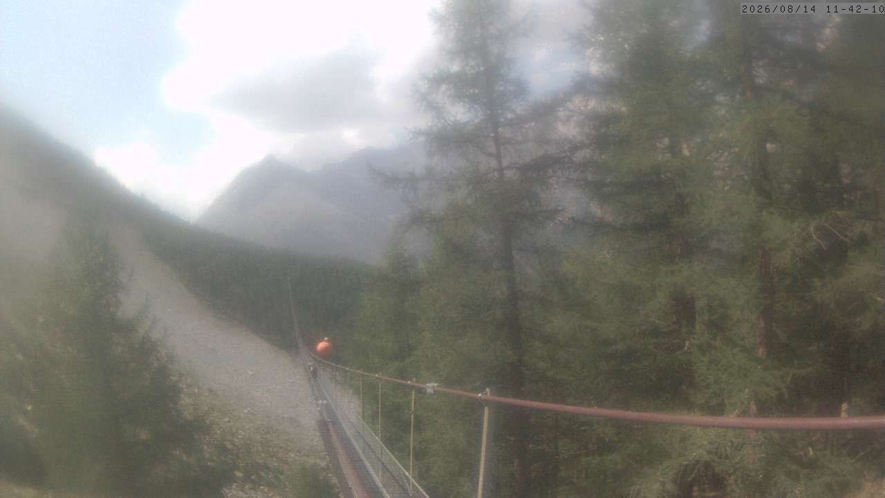 Randa: Charles Kuonen Suspension Bridge