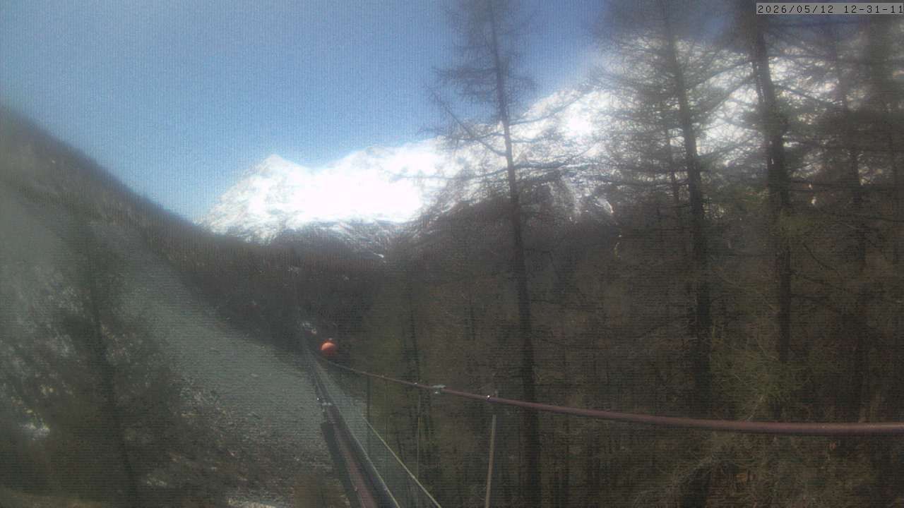 Randa: Charles Kuonen Suspension Bridge