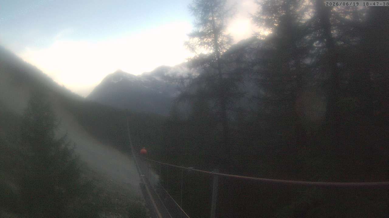 Randa: Charles Kuonen Suspension Bridge