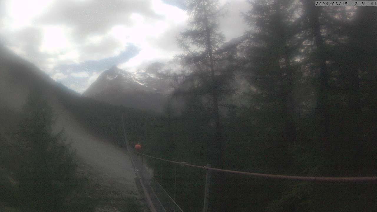 Randa: Charles Kuonen Suspension Bridge