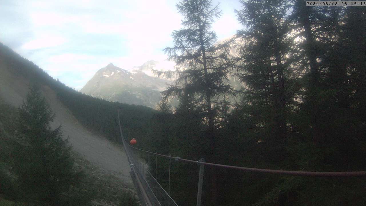 Randa: Charles Kuonen Suspension Bridge