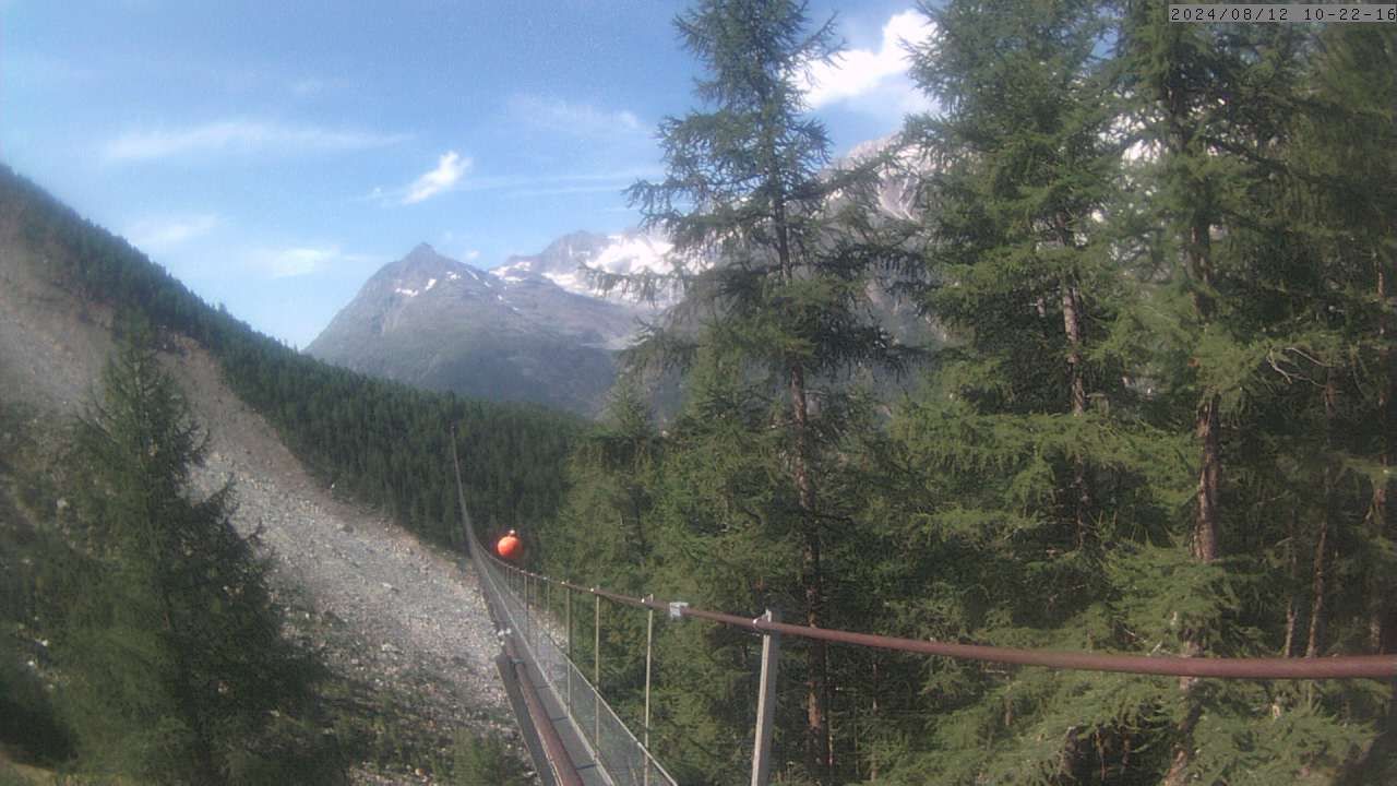 Randa: Charles Kuonen Suspension Bridge