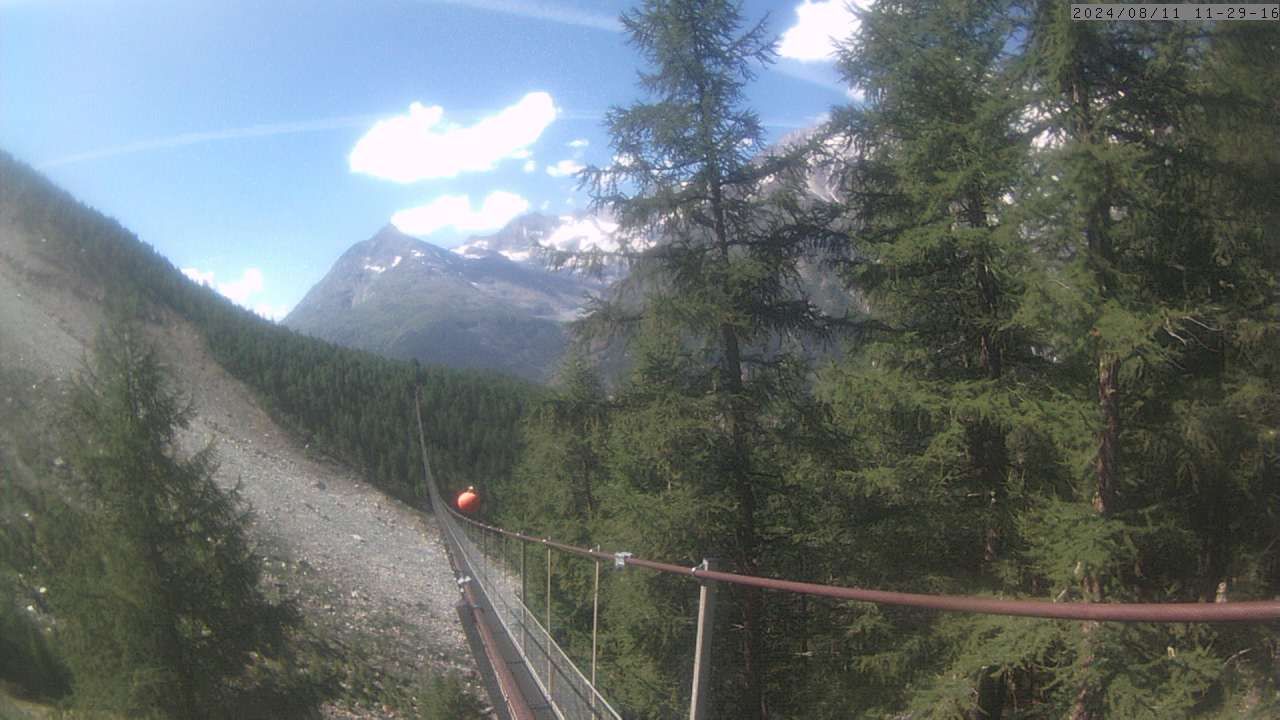 Randa: Charles Kuonen Suspension Bridge