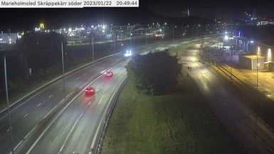 Traffic Cam Norra Hisingen: Marieholmsleden Skräppekärr