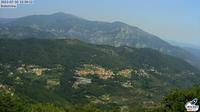 Dernière vue de jour à partir de Balestrino: panorama
