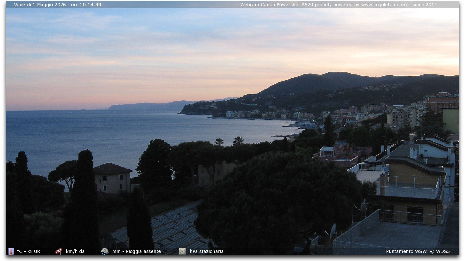 Traffic Cam Cogoleto › South-West