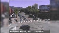 West Berkeley > North: T253E -- SR-123 : University Avenue - Looking East - Day time