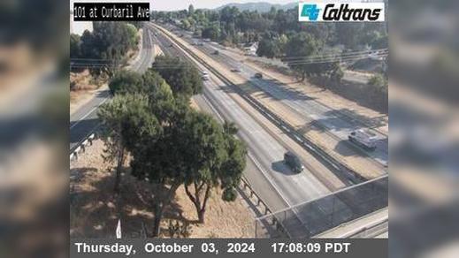 Traffic Cam Atascadero › North: US-101 : Curbaril