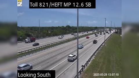 Traffic Cam Cutler Bay: Tpke MM 12.6