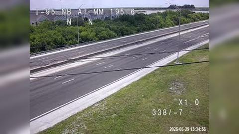 Traffic Cam Rockledge: I-95 @ MM 195.6 NB