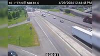 Rock Hill: I-77 N @ MM 81.6 - Day time