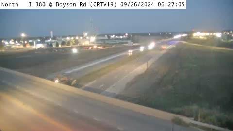 Traffic Cam Hiawatha: CR - I-380 @ Boyson Rd (19)