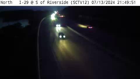 Traffic Cam Sioux City: SC - I-29 @ South of Riverside (12)