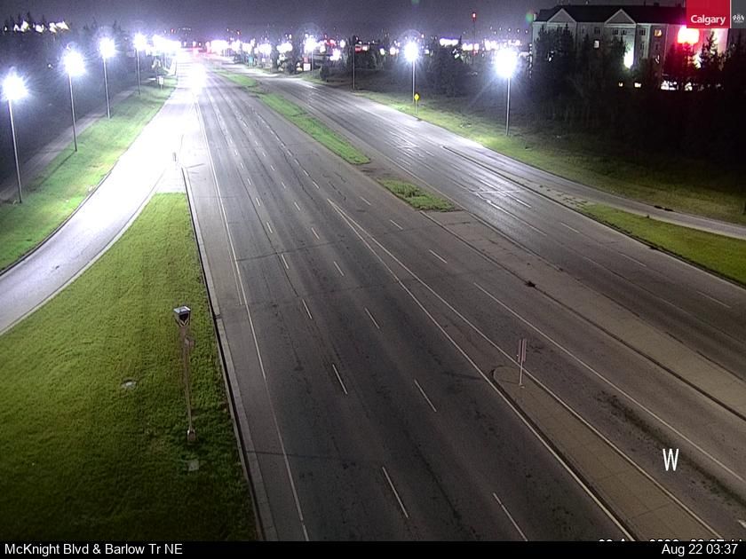 Traffic Cam Pegasus: McKnight Boulevard - Barlow Trail NE