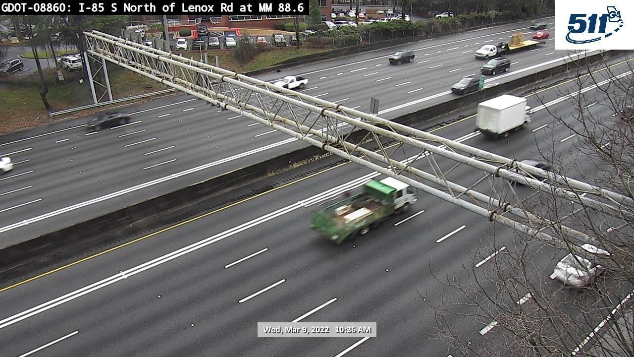 Traffic Cam Brookhaven: GDOT-CAM-